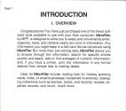MicroFiler Atari instructions