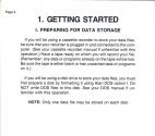 MicroFiler Atari instructions
