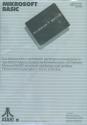 Microsoft BASIC II Atari cartridge scan
