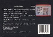 Mind Mazes Atari disk scan