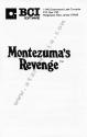 Montezuma's Revenge Atari instructions