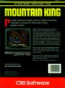 Mountain King Atari cartridge scan