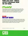 Movie Musical Madness Atari instructions