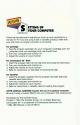 Movie Musical Madness Atari instructions