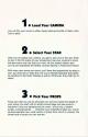 Movie Musical Madness Atari instructions