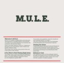 MULE Atari instructions