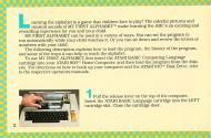 My First Alphabet Atari instructions