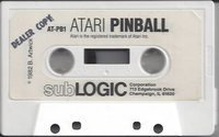 Night Mission Pinball Atari tape scan