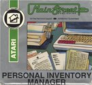Personal Inventory Manager Atari disk scan