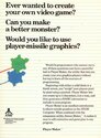 Player Maker Atari disk scan