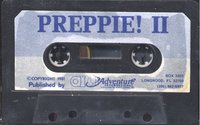Preppie! II Atari tape scan