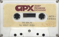 Pro Bowling Atari tape scan