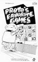 Proto's Favorite Games Atari instructions