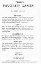 Proto's Favorite Games Atari instructions