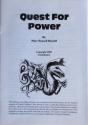 Quest for Power Atari instructions