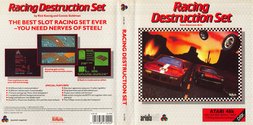 Racing Destruction Set Atari disk scan