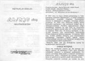 Raszyn 1809 Atari instructions