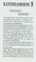 Roman Empire Atari instructions