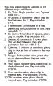 Roulette Simulator Atari instructions