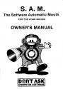 SAM - The Software Automatic Mouth Atari instructions