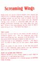 Screaming Wings Atari instructions