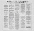 Atari Smash Hits - Volume 7 Atari instructions