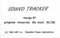 Sound Tracker Atari instructions