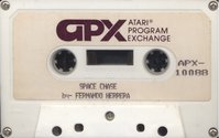 Space Chase Atari tape scan