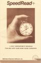 SpeedRead+ Atari instructions