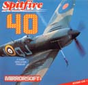 Spitfire '40 Atari disk scan