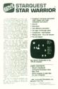 Starquest - Star Warrior Atari disk scan