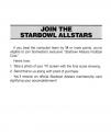 Starbowl Football Atari instructions