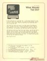 Steps to Comprehension Atari instructions