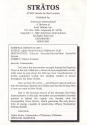 Stratos Atari instructions