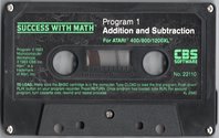 Success with Math - Addition and Subtraction Atari tape scan