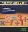 Success with Math - Fractions - Addition and Subtraction Atari disk scan
