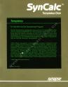 SynCalc Templates Disk Atari disk scan
