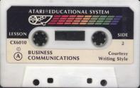 Talk & Teach - Business Communications Atari tape scan