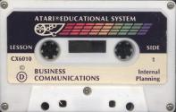 Talk & Teach - Business Communications Atari tape scan