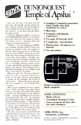 Dunjonquest - Temple of Apshai Atari disk scan