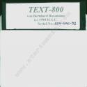 Text-800 Atari disk scan