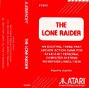 Lone Raider (The) Atari tape scan