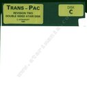Trans-Pac Atari disk scan
