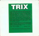 Trix Atari disk scan