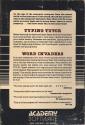Typing Tutor / Word Invaders Atari disk scan