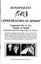 Dunjonquest - Upper Reaches of Apshai Atari instructions