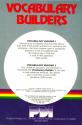 Vocabulary Builder 1 / Vocabulary Builder 2 Atari tape scan