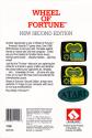 Wheel of Fortune Atari disk scan