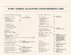 reference card