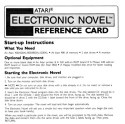 reference card